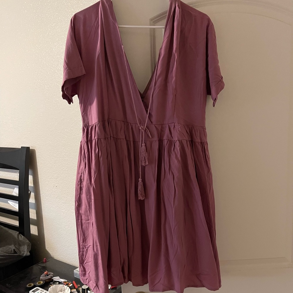 Mauve pink dress